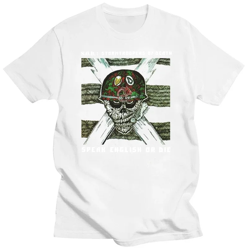 2024 S.O.D. STORMTROOPERS OF DEATH ANTHRAX M.O.D many color tops fashion unisex tee-shirt new summer arrived men tee shirt brand