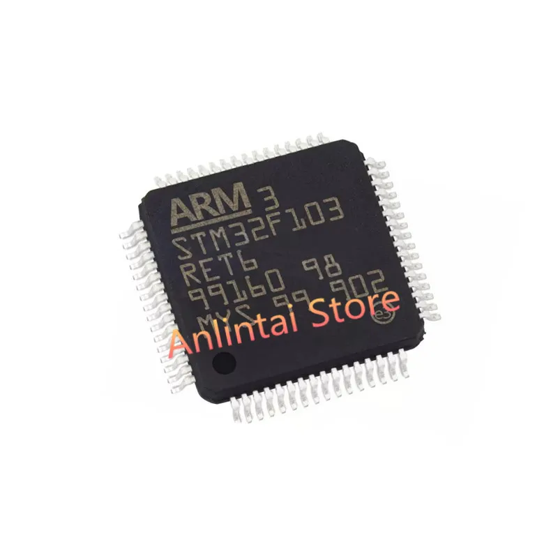 

5pcs STM32F103RET6 IC MCU 32BIT 512KB FLASH 64LQFP