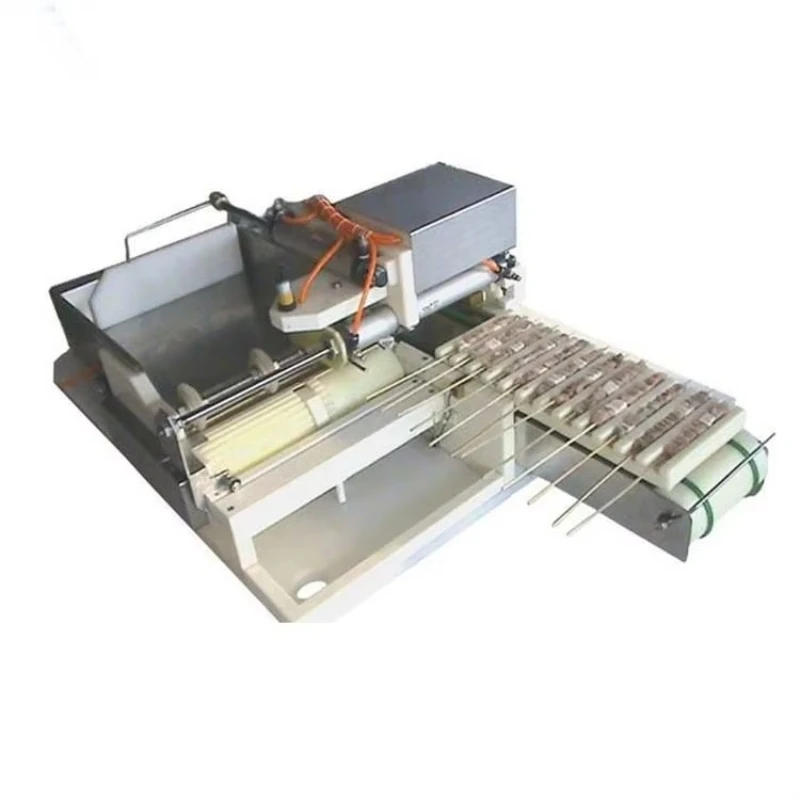 Barbecue machine toothpick making machine