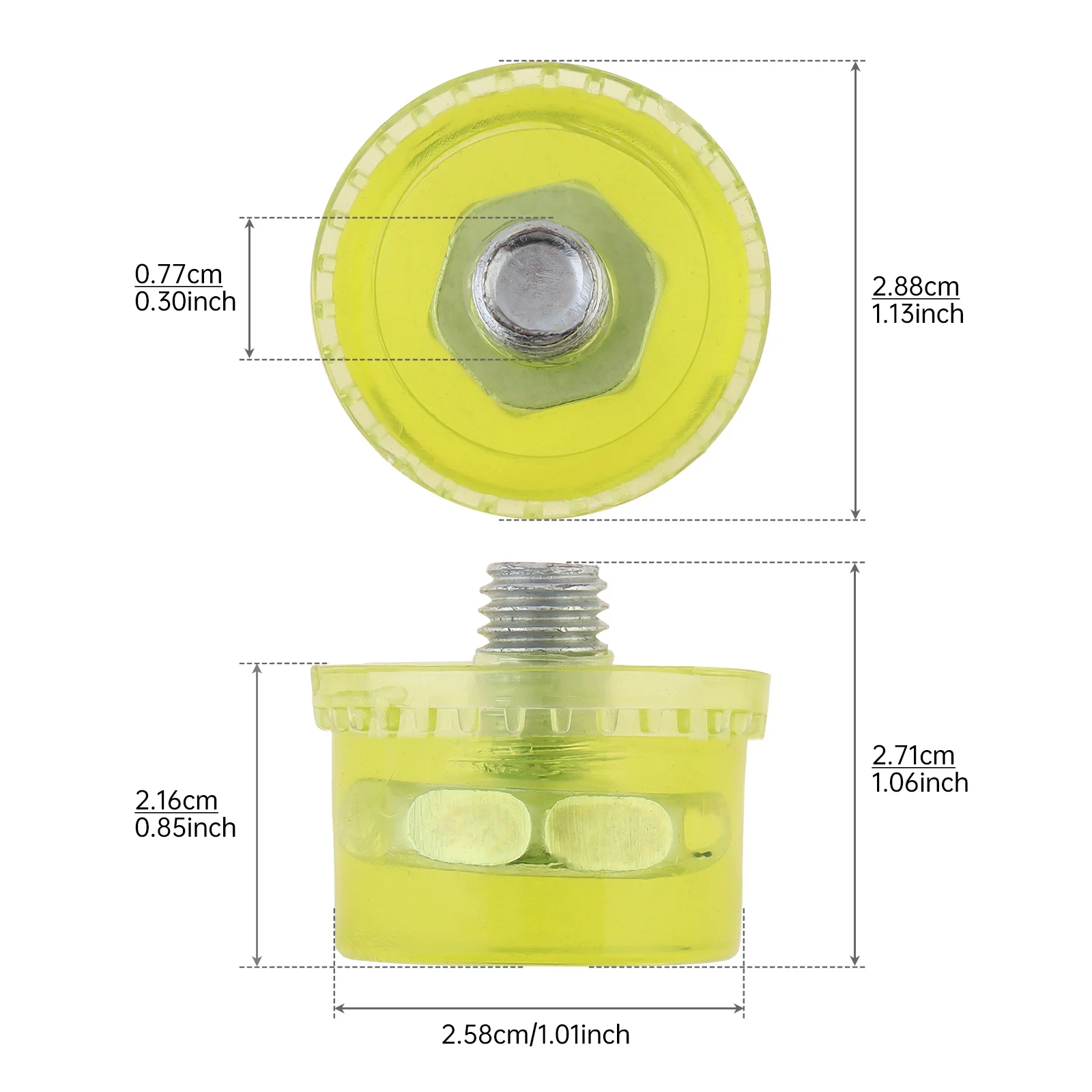Variant: 1pc 28mm Head
