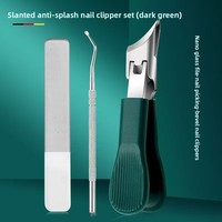 New Anti-splash Nail Clippers for Thick Ingrown Wide Jaw Toenail Cutter Diagonal Pliers Cutter Trimmers Household Manicure Tool