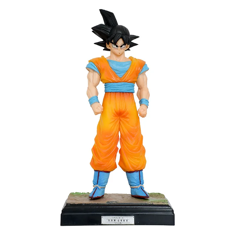 Anime Dragon Ball Son Goku stehende Haltung Actionfigur PVC Modellauto Ornament Spielzeug Puppe Schreibtisch Dekor Sammlergeschenke verpackt