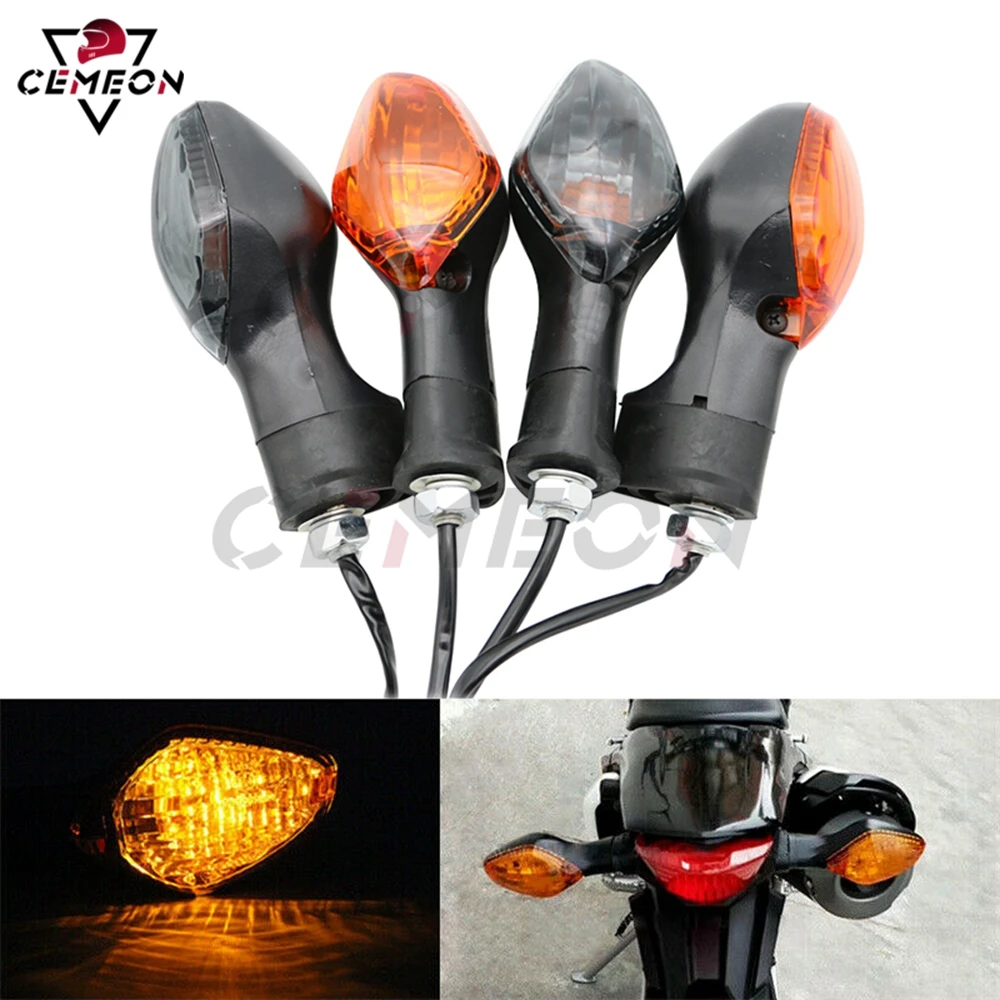 

For Honda CBR500R CB500F CB500X CBR650F CB650F CBR400R CB400F CB400X Motorcycle Front and Rear Turn Signals Signal Lights