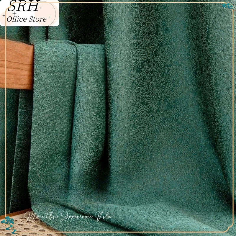 

High-end Luxury High-precision Gold Wire Blackout Curtains for Living Dining Room Bedroom Custom Size Partition Fashion Decor