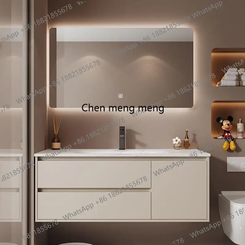 Small Toilet Bathroom Cabinet Sink Partitions Disinfecting Space Saver Aesthetic Cupboard Minimalist Colchones Trendy Furniture