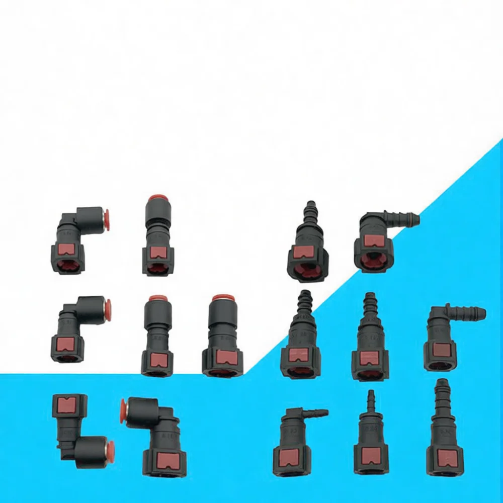 Fuel Line Quick Connector Urea Liquid Pipe Joint 6.30 7.89 9.49mm Adapter Diesel Exhaust Fluid System Repair Parts
