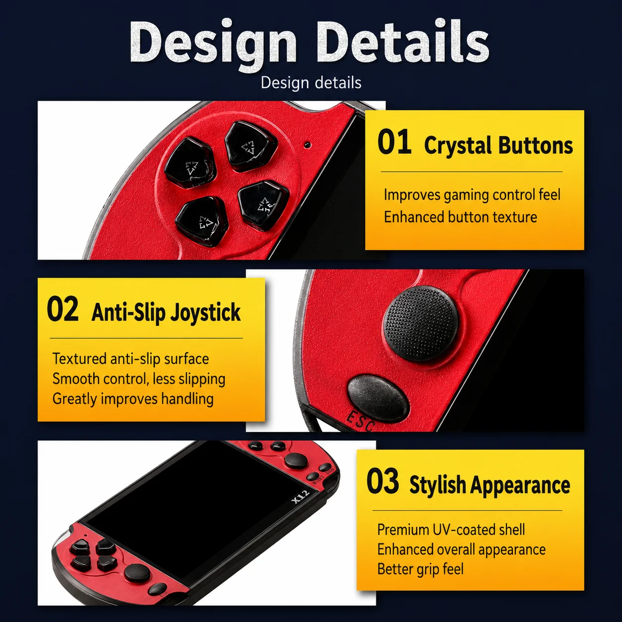 Konsola do gier X12 All In One – Lcd Screen Arcade recenzja i cena