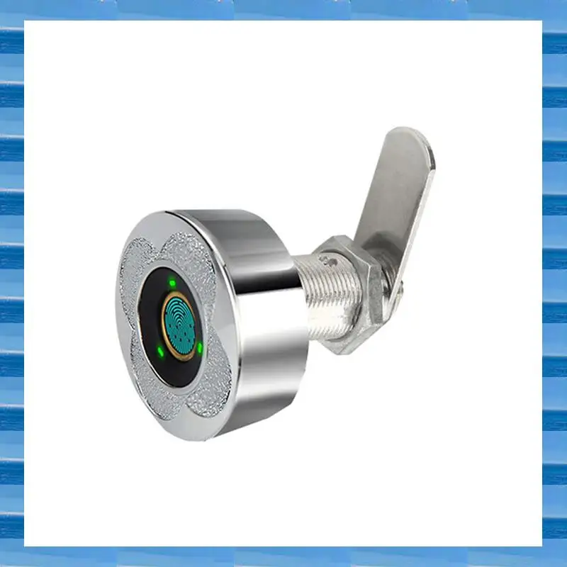 at53-引き出し指紋ロック-パスワードメールボックスロック-生体認証引き出しロック-指紋充電式キーレス電子ロック-耐久性