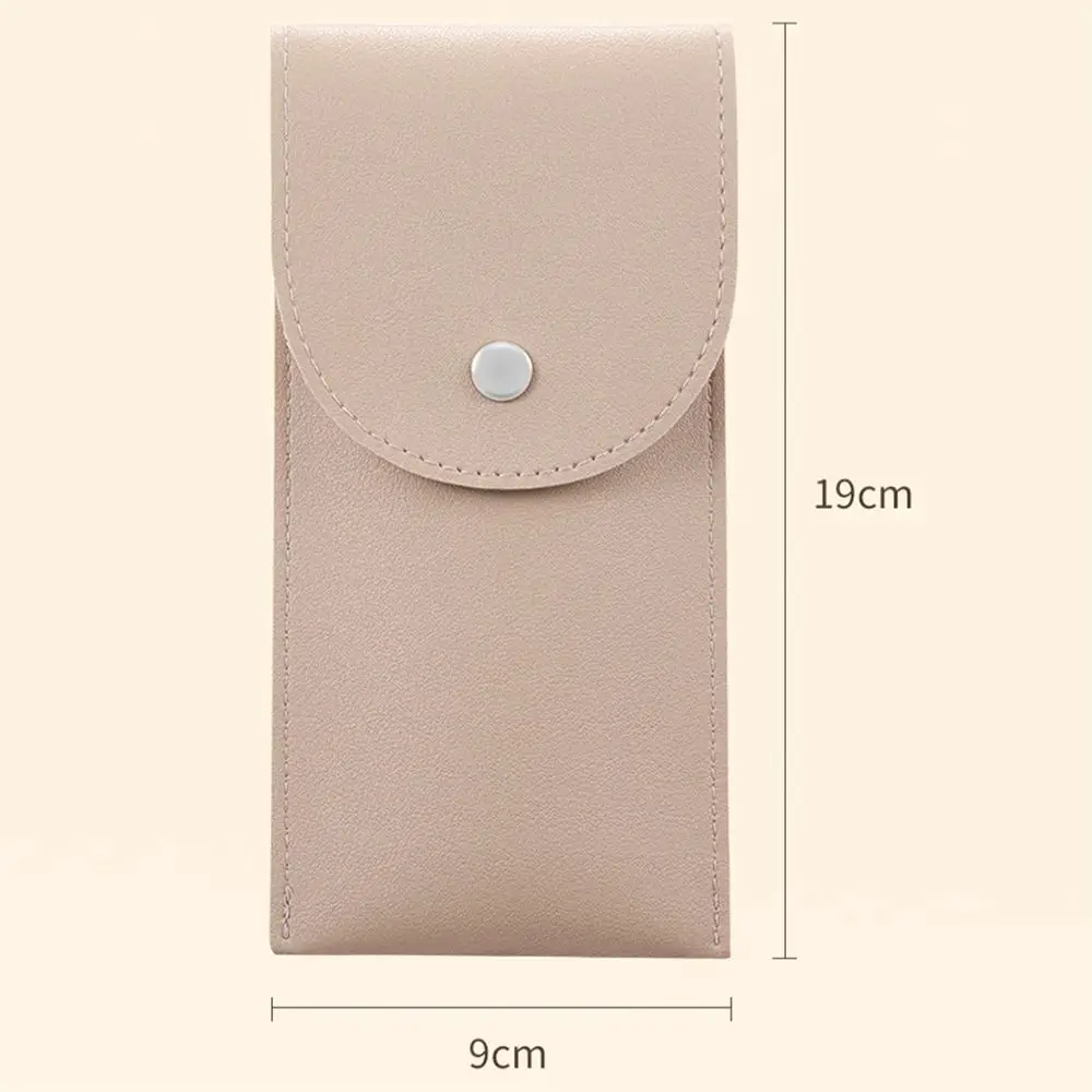 8 pezzi comodo set di pennelli per trucco occhi in fibra sintetica pennello per ombretto morbido e delicato sulla pelle con borsa in PU strumenti per il trucco degli occhi da donna