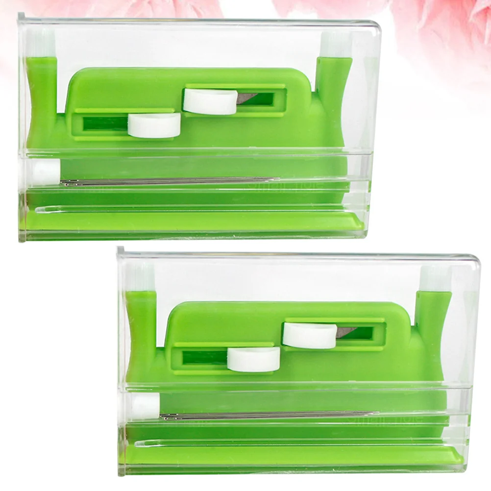 

2pcs Mini Needle Threader Tool Plastic Threading Device For Sewing Aid Easy Thread Guide Blind Friendly Gift Sewing Supplies
