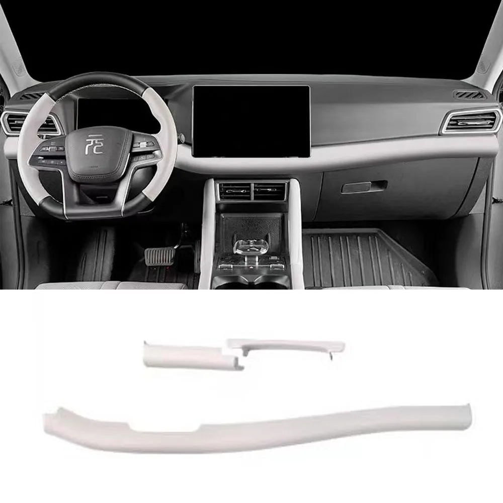

Fit For BYD Yuan UP yuan pro 2023 2024 2025 Central Control Panel Decorative Strip Anti Scratch And Anti Dirt Decorative Strip