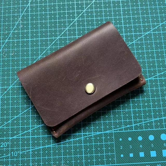 100% oryginalne skórzane etui na karty portfel minimalistyczny 100% skóra bydlęca portfel mężczyzn na karty