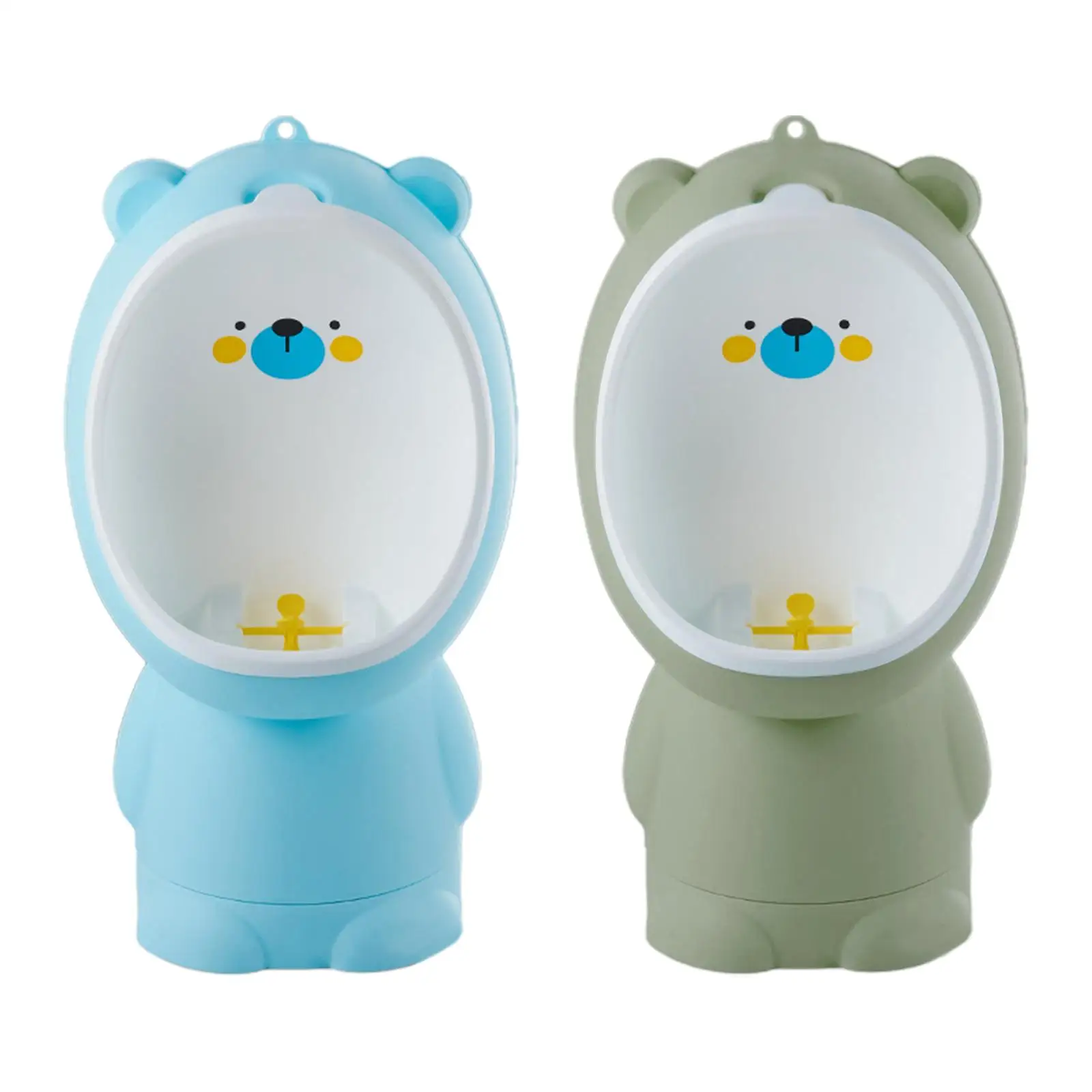 Standing Potty Adjustable Height with Aiming Target Cute Bear Potty Trainer