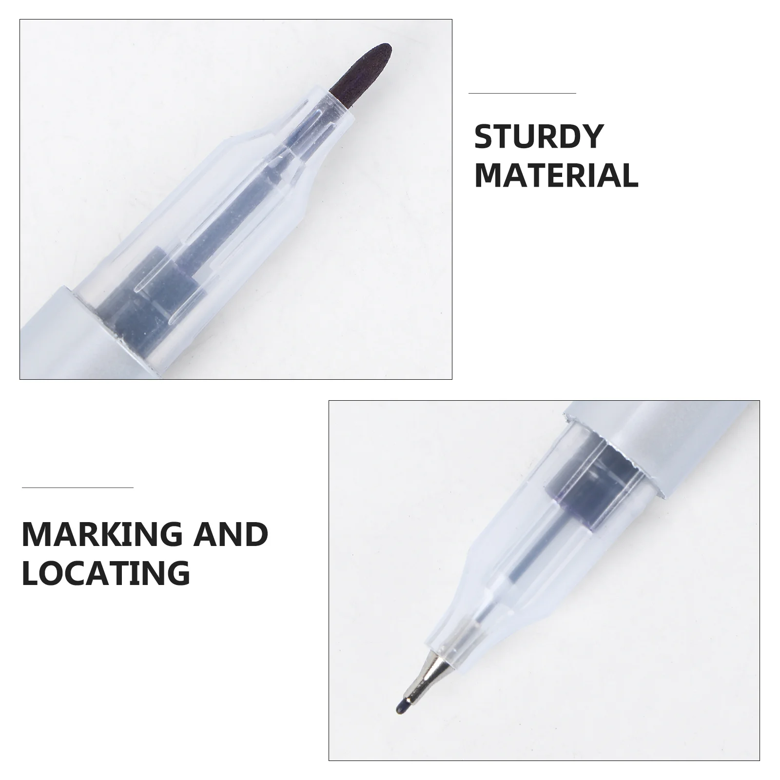 Stylo marqueur de peau étanche à Double extrémité pour sourcils, Eyeliner, tatouage des lèvres, artiste débutant