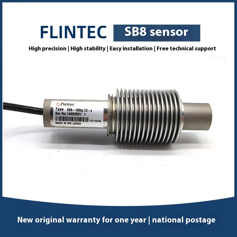 FLINTEC Flintech Bellows Load Cell SB8 – Profesjonalna miernica siły do precyzyjnych pomiarów w przemyśle i laboratoriach