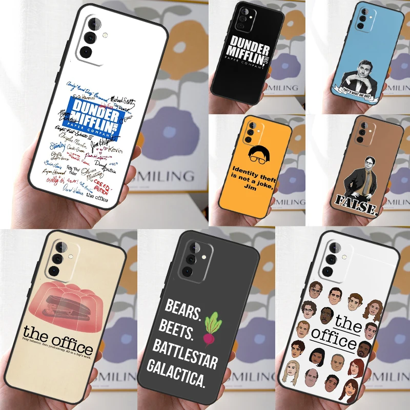 The Office TV Show Phone Case For Samsung Galaxy A34 A54 A14 A53 A33 A13 A12 A32 A52 A15 A25 A35 A55 A71 A51