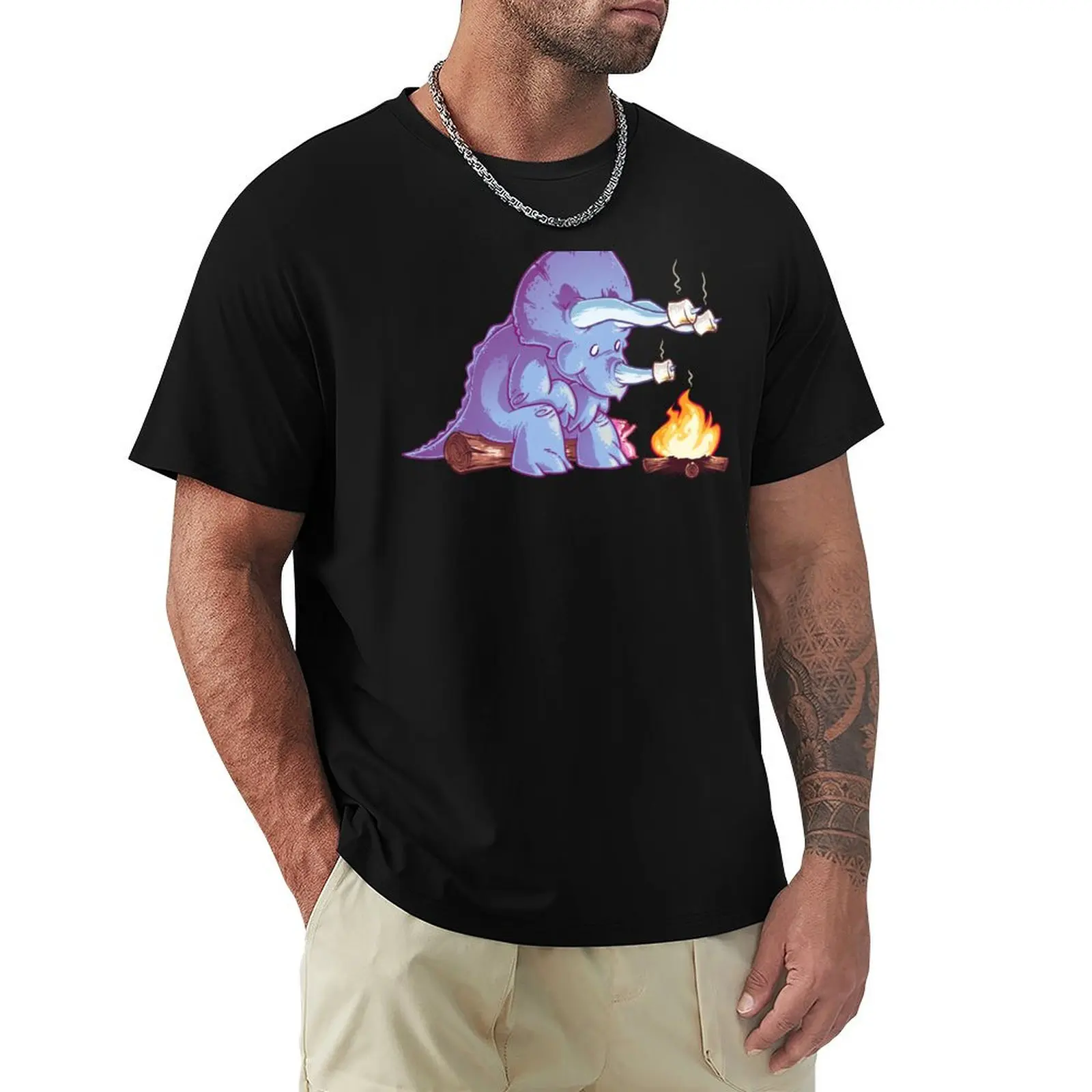

Triceramallows T-Shirt summer clothes graphics boys animal print oversize t-shirts man shirts men