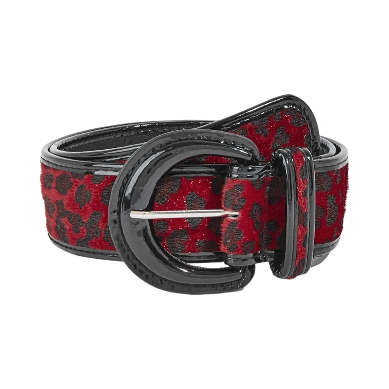 Waist Belt Stylish Hot Girl Leopard Print Belt Cowboy Cowgirl Classical Belt Dropship