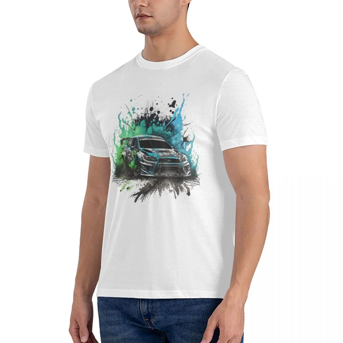 Men's Ken Block Boom T Shirts Ken Block 43 Pure Cotton Tops Novelty Short Sleeve Crewneck Tees New Arrival T-Shirt