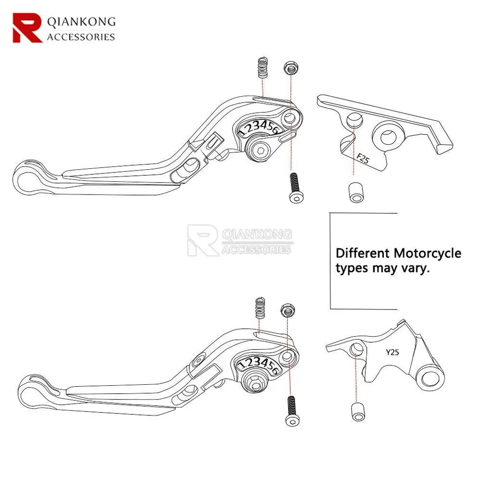 Leviers Réglables Longs Ou Courts CNC Aluminium Pour BMW F650GS 1999-2007 – Frein & Embrayage – Ergonomie Parfaite