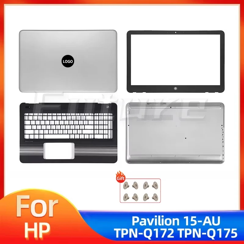 

Новая задняя крышка для HP Pavilion 15-AU 15-AW TPN-Q172 Tpn-Q175, корпус ноутбука, задняя крышка ЖК-дисплея/передняя панель/подставка для рук/нижняя часть корпуса