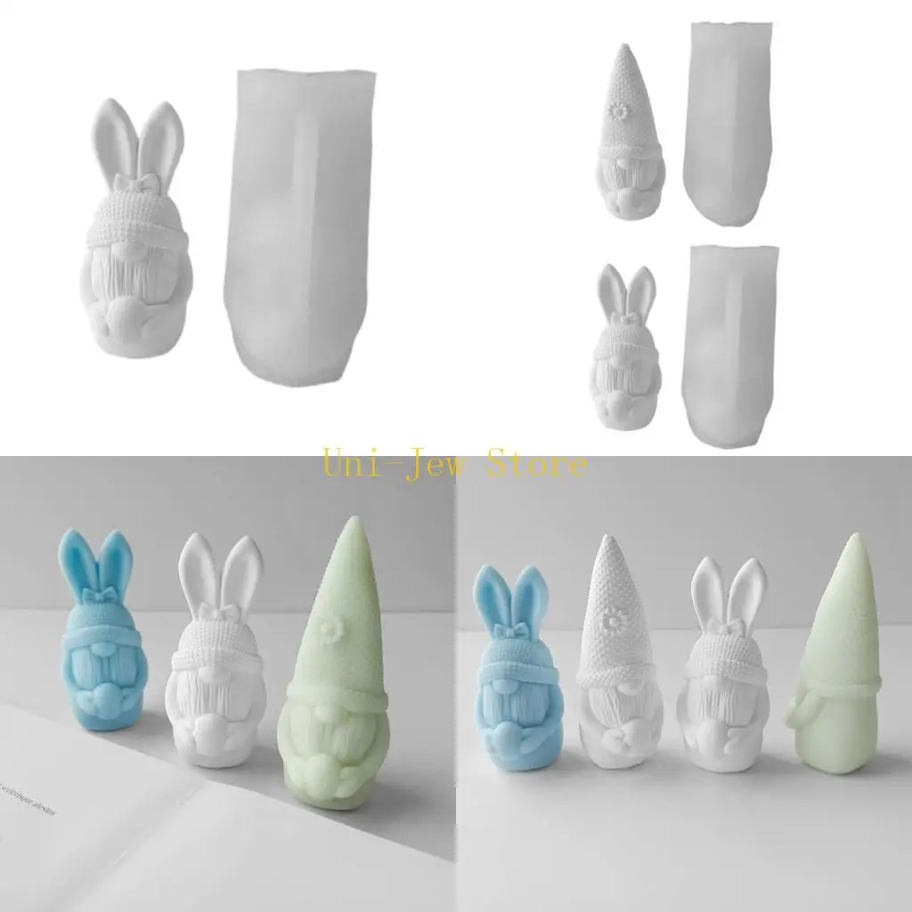 

40 ГБ кроличьи свеча изготовление плесени кастинг плесень Дом Ароматерапия украшение DIY