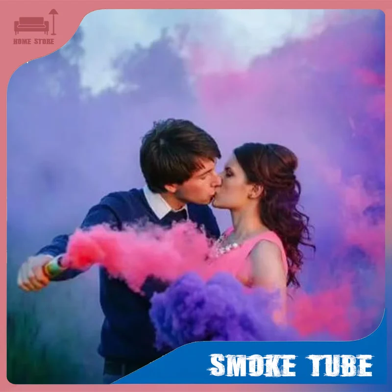 

Colorful Smoke Handheld Smokes Stage Studio Wedding Fog Smoke-Stick-Prop Atmosphere Party Creativity Decor Photography Aid Smoke