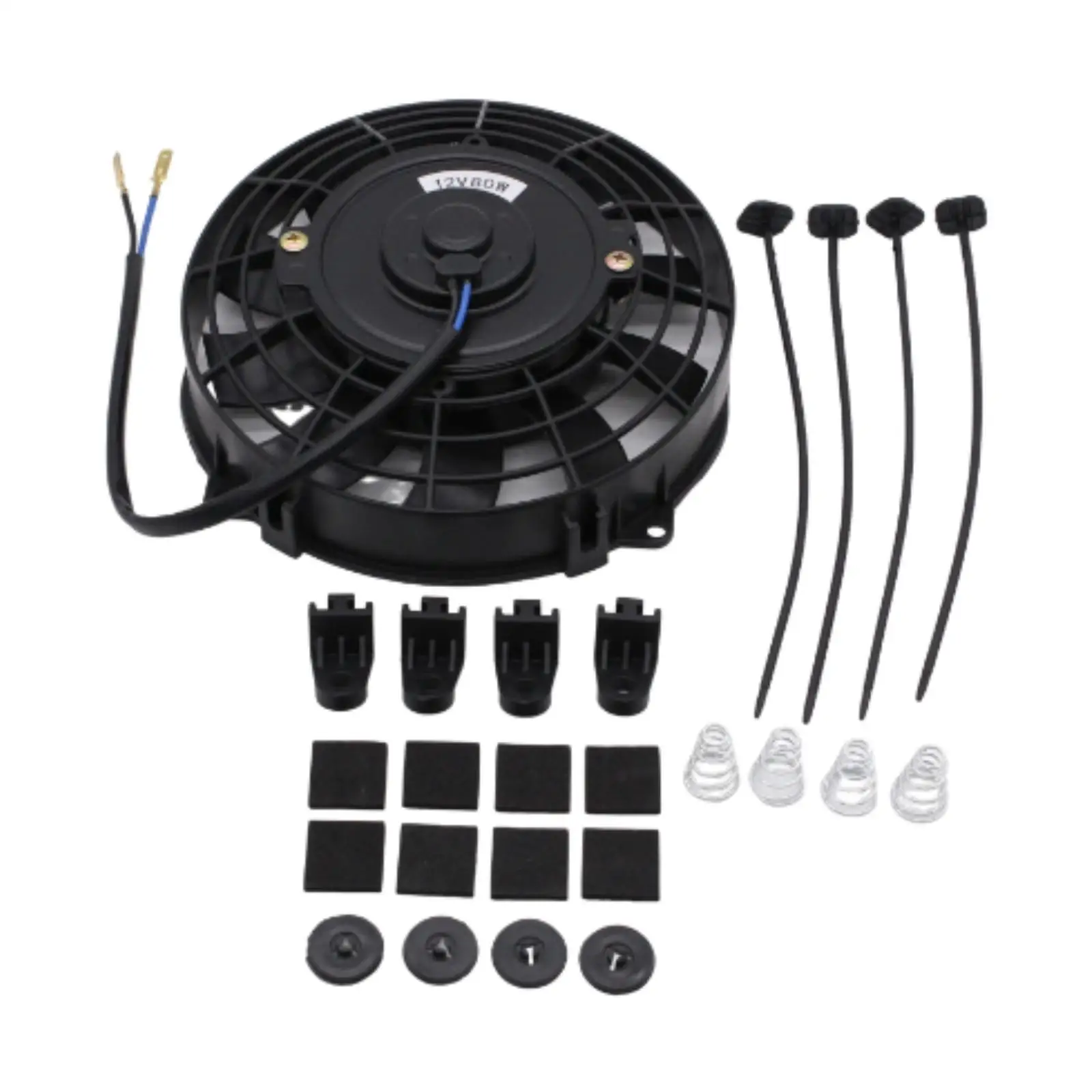 Generic Electric Radiator Cooling Fan Assembly Kit Replace Practical 800 CFM