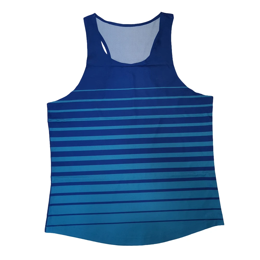 Atletiek Tanktop Runnning Speed Sportkleding Fitness Shirt Heren Kleding Jongens Mouwloze Run Vest Atleet Track Field Singlet