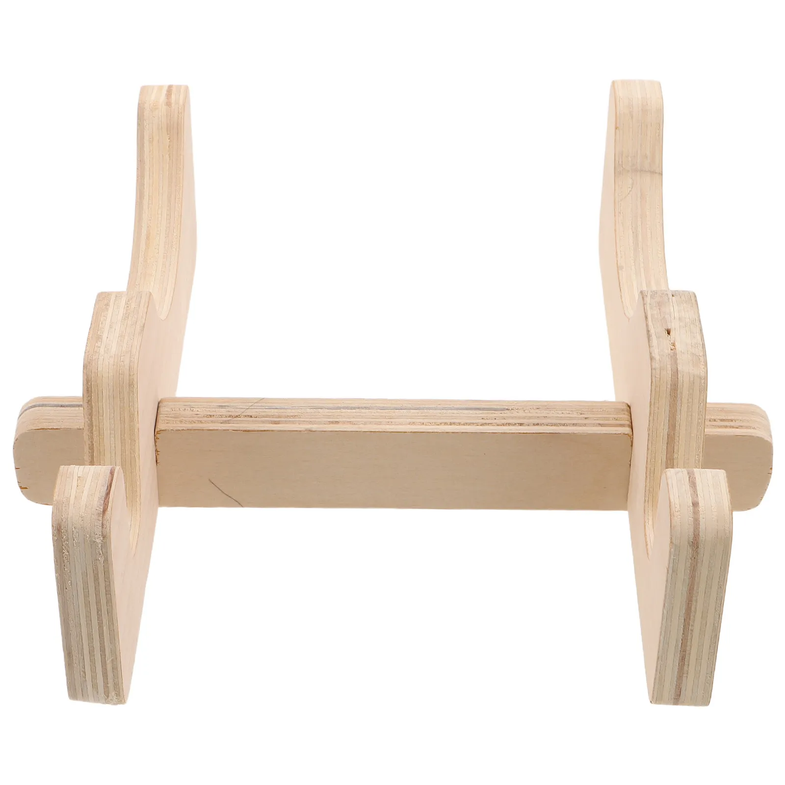 

1Set Wood Skateboard Stand Freestanding Snowboard Storage Rack Display Holder Vertical Surfboard Rack for Home