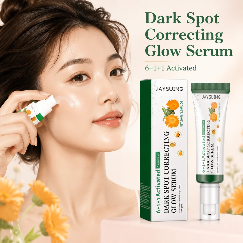 Nicotinamide Correcting Glow Serum For Dark Spot Care,Improve Facial Blemish Korean Skincare Niacinamide Serum For All Skin Type