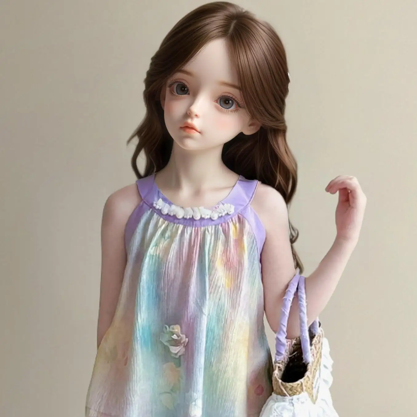 

Бесшовная кукла TPE длиной 65 см, прочные кости, универсальные позы, изысканный макияж, нежная кожа, подходит для фотографии, вечеринок