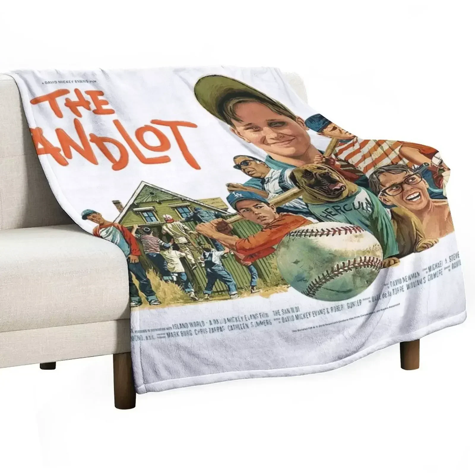 

The Sandlot Movie Poster Throw Blanket Decorative Sofas Polar Hairy Thermals For Travel Blankets