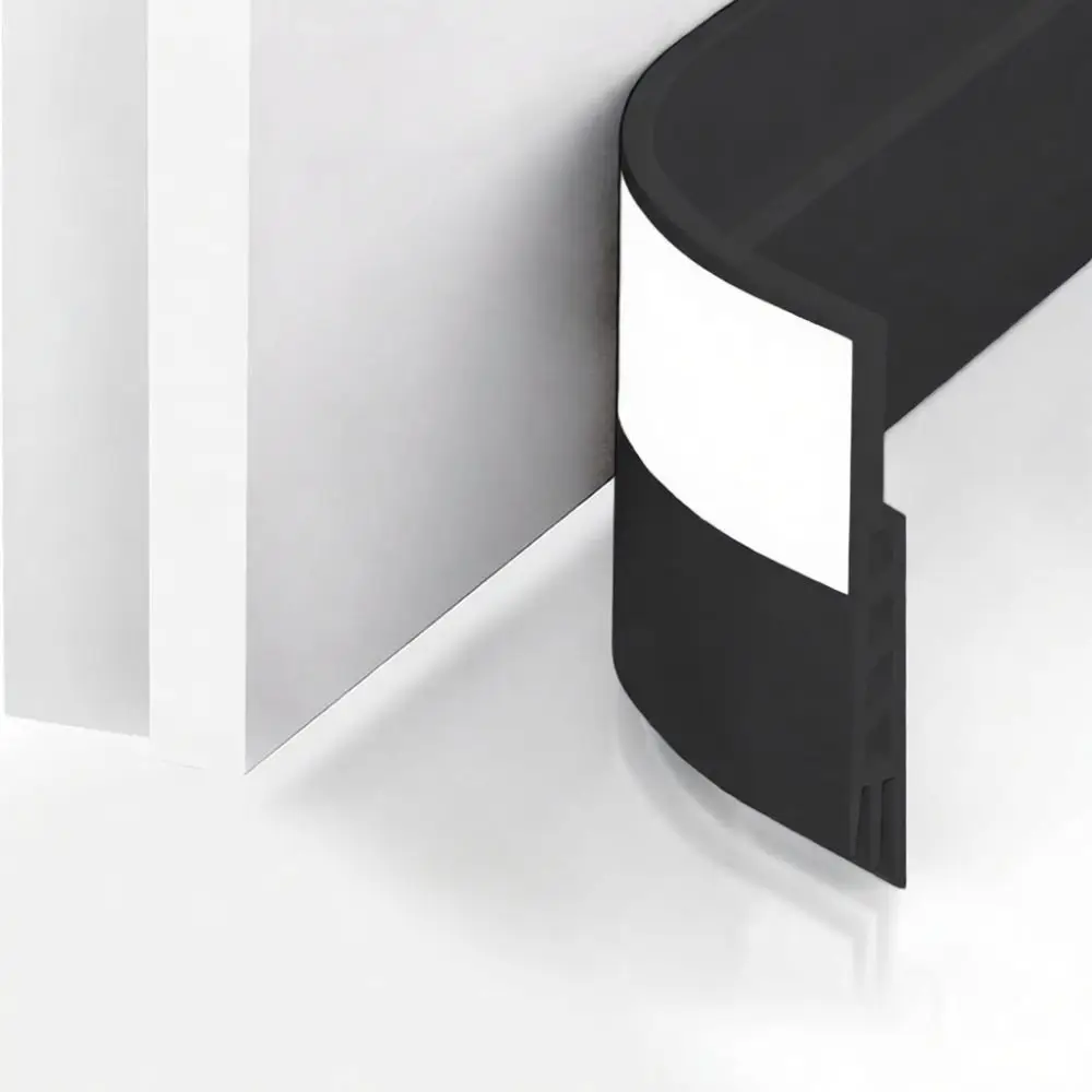 Soundproof Door Bottom Seal Strip Adhesive Weatherstripping Dustproof Draft Stopper For Interior Bedroom Home Gap