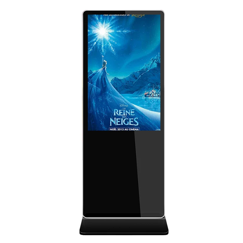 Newly designed vertical device with touchscreen LCD display for store displays