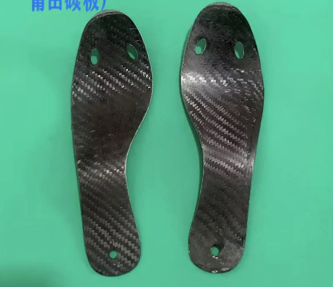 1Pair Carbon Fiber Insole-Full Foot Palm Carbon Plate Strong Boost Insole 35° for Running Arch Support Sports Enhanced Anti Tors