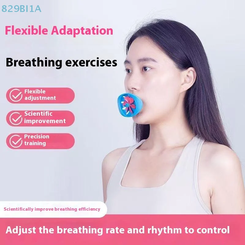 Portable Breath Fitness Exerciser Device With Adjustable Resistances Endurance Workout Device Breathing Exercise For Lungs