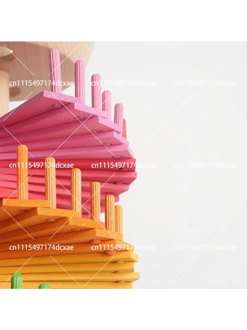 Dyed Rotating Rolling Ball Color Cognitive Desktop Ornament Home Decor Gift