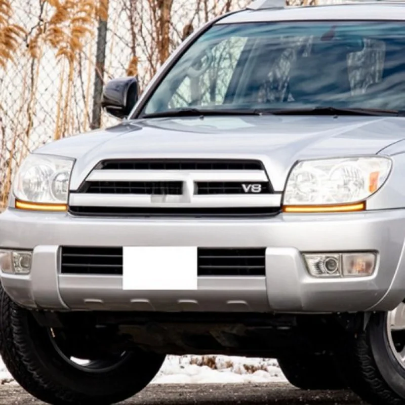 

SAAR Suitable for 2003-2005 Toyota 4Runner LED Daytime Running Headlight Trim Strip Special Modification Fog Lights