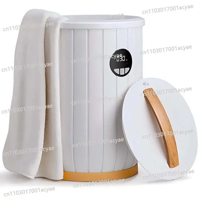 three-speed temperature regulation,four-speed timing, child lock with LED screen, new 20L towel heating bucket for household use