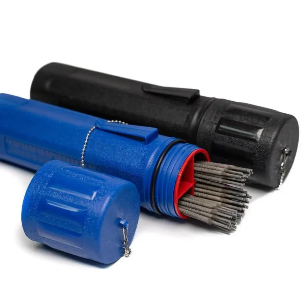 New 4.5kg Capacity Welding Rod Storage Tube Moisture-proof Plastic Electrode Holder Portable Rod Guard Container