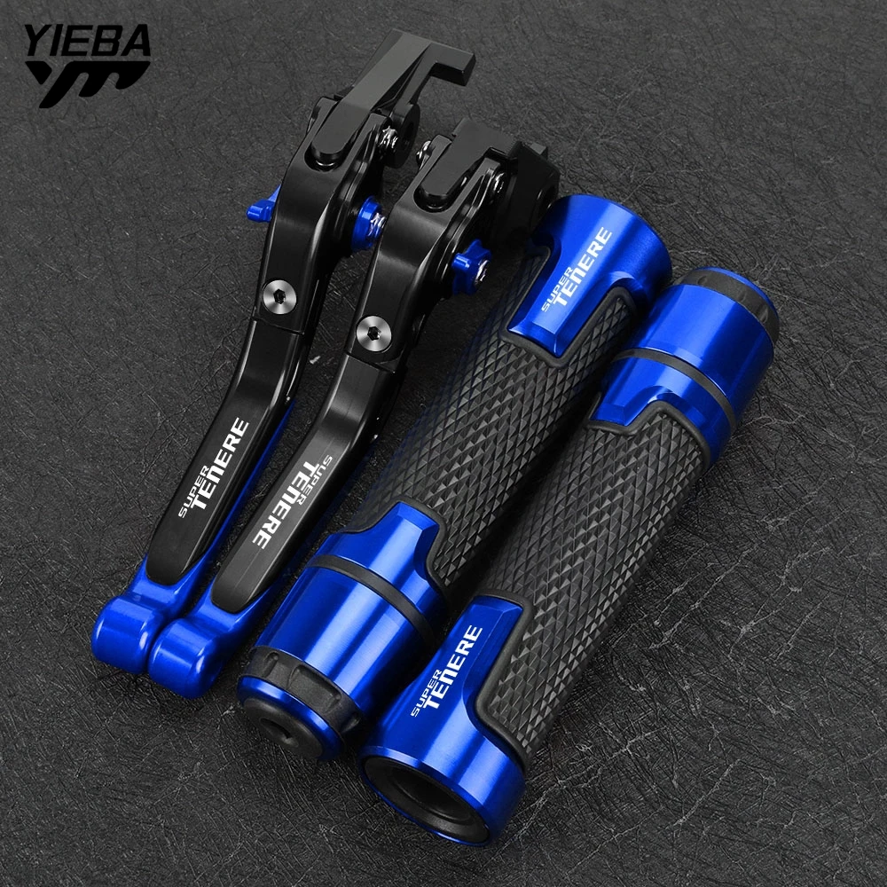 

For YAMAHA XTZ750 XTZ 750 SUPER TENERE 1996 1995-1989 Motorcycle Brake Clutch Levers Handlebar Handle bar Hand Grips ends Access
