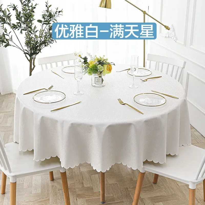 

1330044 Table cloth waterproof, oil proof, and wash free PVCmesh red tablecloth,desk, student coffee table, table mat fabric art