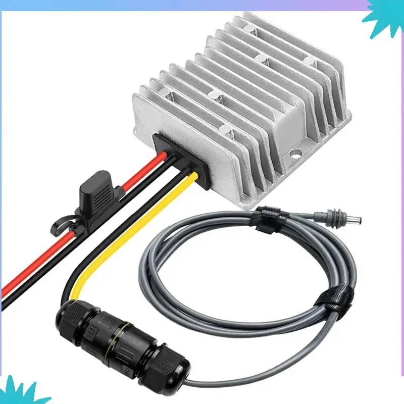 ABZW 1 قطعة 12 فولت إلى 57 فولت 4.5A تيار مستمر محول طاقة تصعيد ل Starlink ل Gen 3-محول مقاوم للماء مع أداة قذيفة الألومنيوم