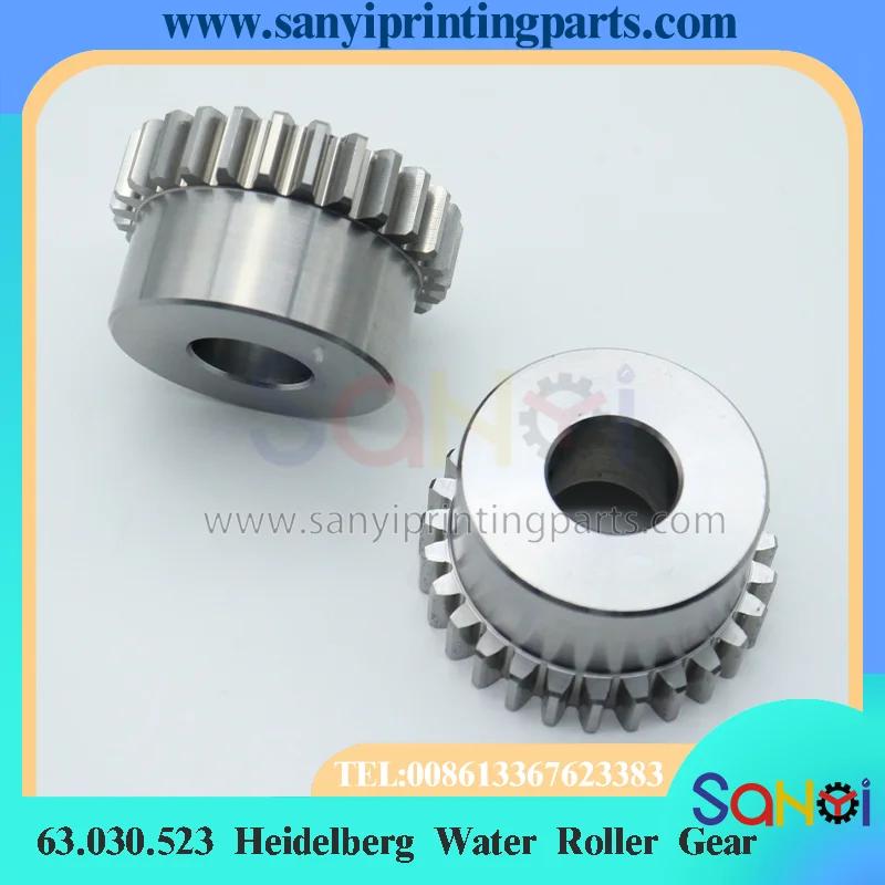 63.030.523 Heidelberg Water Roller Gear 58x20x32MM 27 Teeth For Printing Machine Parts