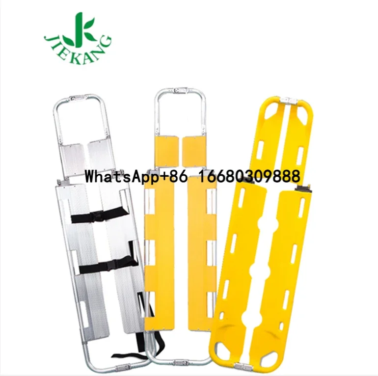 

High Quality Folding Ambulance Stretcher Hospital PE Scoop Stretcher for Transfer Patient