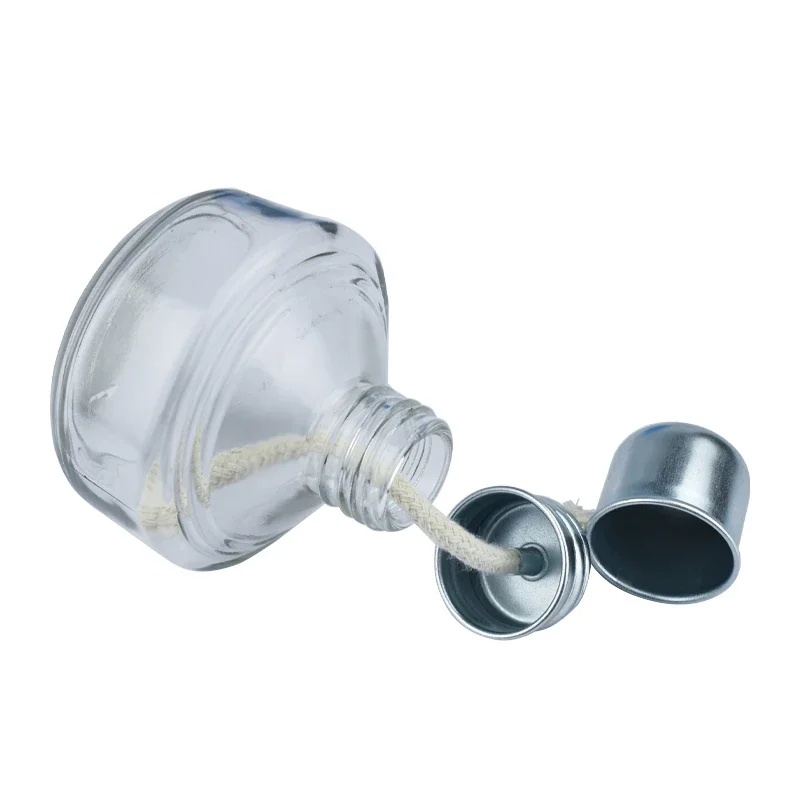 6Pcs Dental Laboratory Thickening Glass Alcohol Burner Lamp Glass Alcohol Burner Lamp Heating Glassware