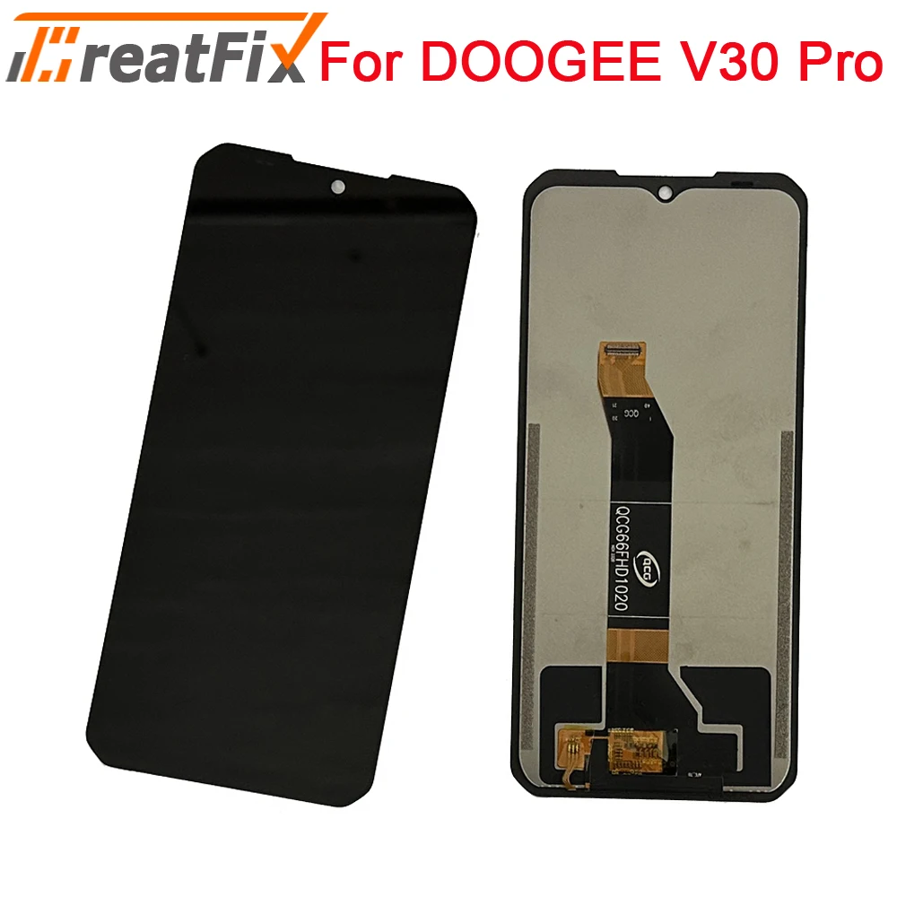 

6.58" Original For DOOGEE V30 Pro LCD Display + Touch Screen Digitizer Assembly Replacement For DOOGEE V30 Pro LCD Sensor