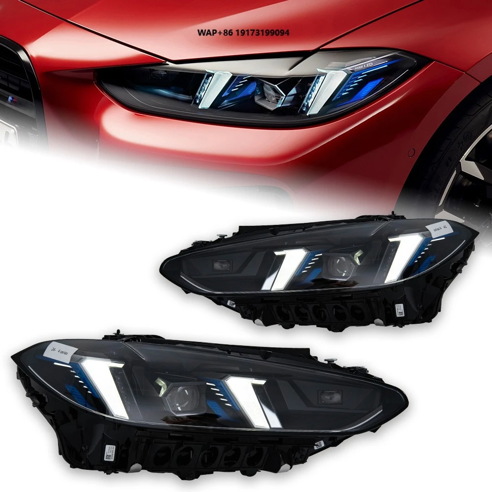 

Автомобильные фары для BMW G82 4 серии G22, светодиодные фары 2021-2024, ДХО, указатели поворота, дальний свет, линзы-проекторы в стиле «Клыки»