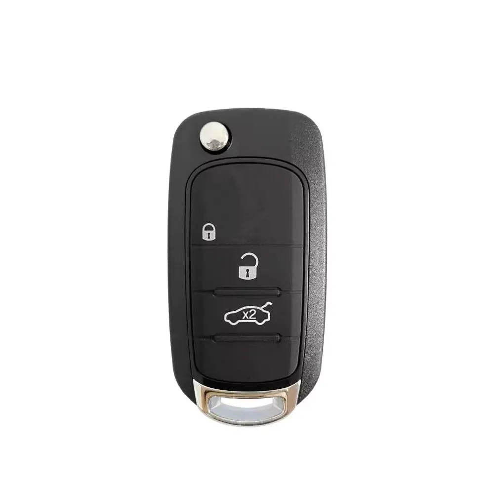 XNRKEY Remote Car Key/Only Key Shell For Fiat Folding Flip Egea Tipo 500X Spare Key With MQB48/4A Chip 433MHz SIP22 Uncut Blade